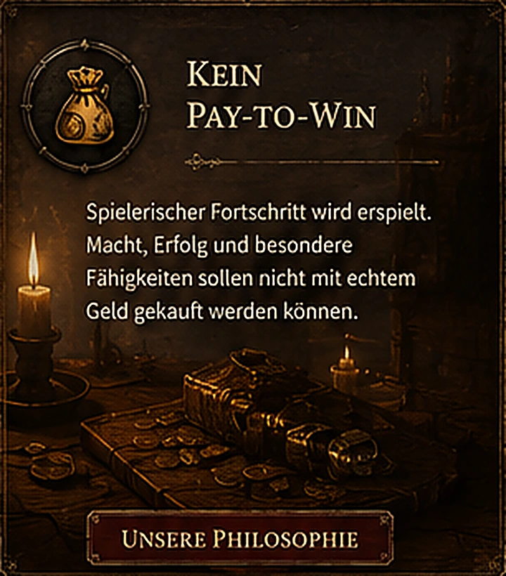 Münzen und Ausrüstung